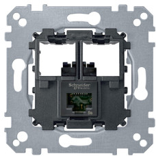 Механизм компьютерной розетки RJ-45 cat.5e UTP Merten, MTN4575-0001