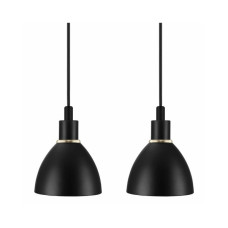 Підвісний світильник, люстра Nordlux 63233003 Ray E14 2x40W IP20 чорний