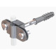 Держатель проводника Leo Lightman Fix Ø8-10 StZn (310011)