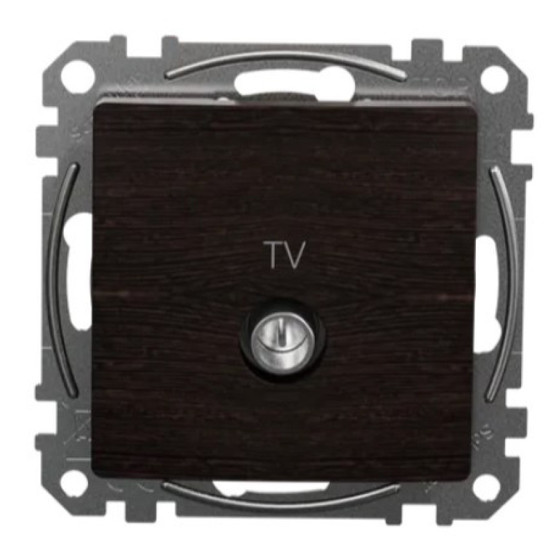 Конечная TV-розетка 4дБ Schneider Electric Sedna Design & Elements венге SDD181471