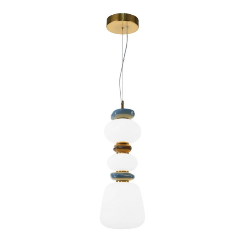 Підвісний світильник, люстра Italux PND-94981V-3B-GD Evans LED 1x15W 3000K 1920Lm IP20 золотий