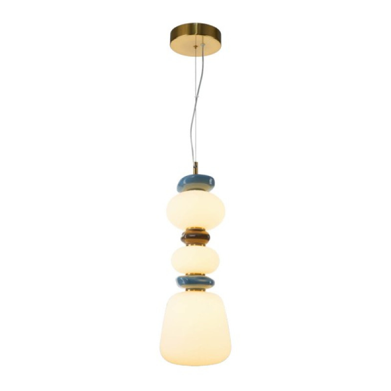 Підвісний світильник, люстра Italux PND-94981V-3B-GD Evans LED 1x15W 3000K 1920Lm IP20 золотий