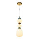 Підвісний світильник, люстра Italux PND-94981V-3B-GD Evans LED 1x15W 3000K 1920Lm IP20 золотий