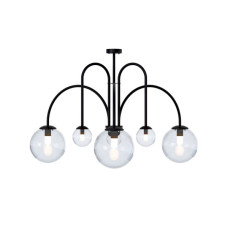 Люстра Pikart 38399-1 Celesta E27+G9 6x15W IP20 черная
