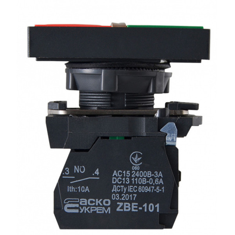 Двойная кнопка Аско-Укрем TB5-AL8325 IP40 «Старт/Стоп» (A0140010169)