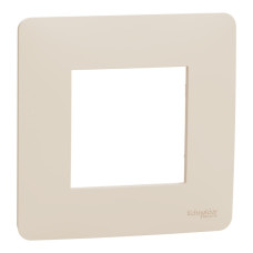 Одноместная рамка Schneider Electric Unica New NU200244 бежевая