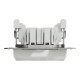 Прохідний перемикач Schneider Electric Asfora без рамки білий (EPH0470121)