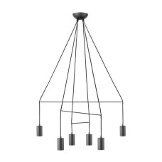 Люстра Nowodvorski 9677 Imbria GU10 6x10W IP20 черная