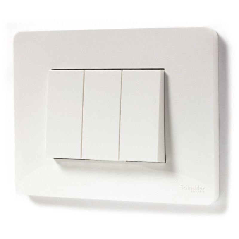 Одноклавишный выключатель Schneider Electric NU310118 (схема 1) 10А 1М (белый)