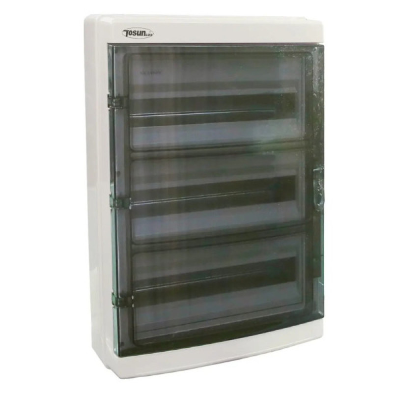 Влагозащищенный модульный щит TOSUNlux 36м накладной IP65 пластиковый UV ABS (6931934224054)