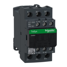 Контактор Schneider Electric LC1D25BD 3Р 25A НО+НЗ 24В обмежувач