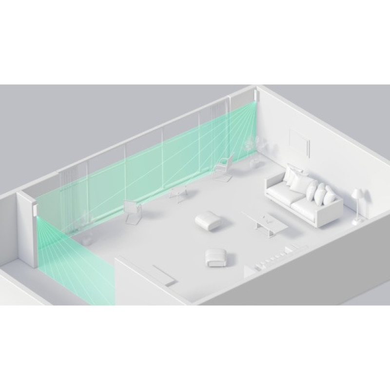 Беспроводной датчик выявления движения «штора» Ajax 15834 Ajax MotionProtect Curtain (черный)