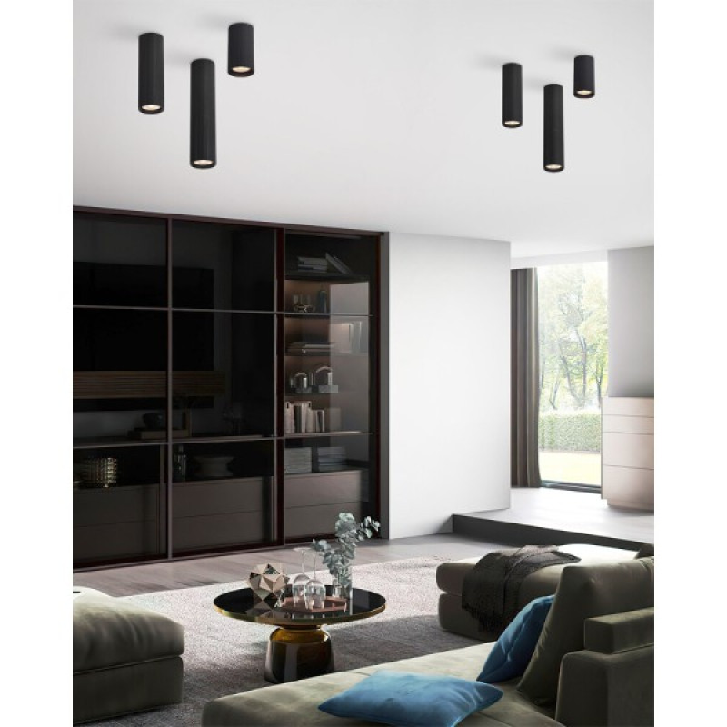 Точковий світильник TK Lighting 10026 Tune L GU10 1x10W IP20 чорний