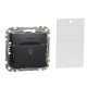 Картковий вимикач Schneider Electric Sedna Design & Elements чорний SDD114121