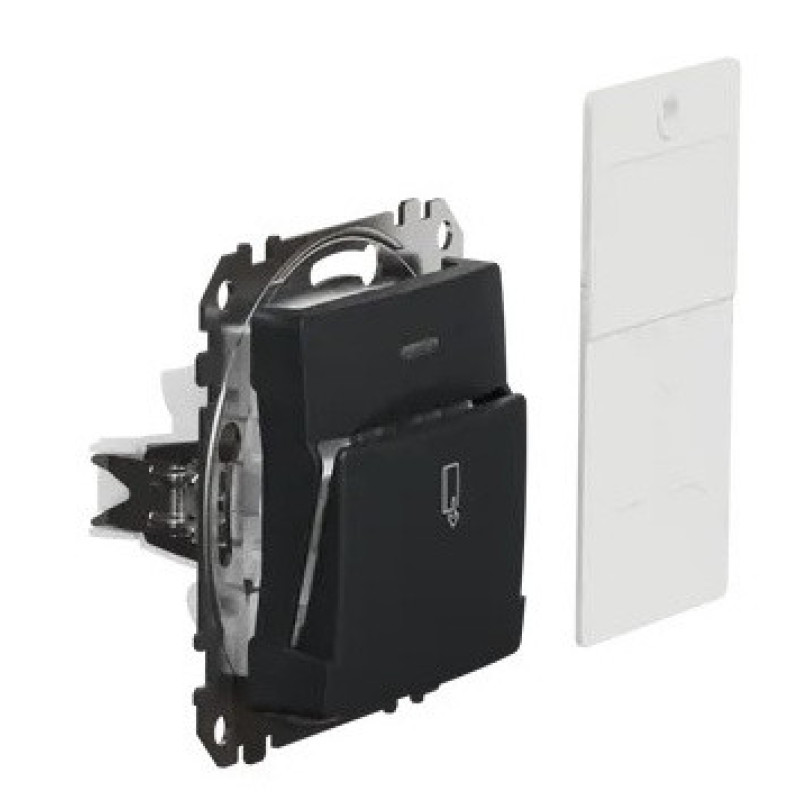 Картковий вимикач Schneider Electric Sedna Design & Elements чорний SDD114121