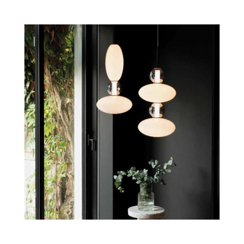 Підвісний світильник, люстра Ideal Lux 314143 Lumiere Led 1x27W 3000K 3300Lm IP20 Білий