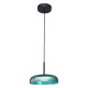 Подвесной светильник, люстра Italux PND-48529-BK-BLU Colle LED 1x12W 3000K 1500Lm IP20 голубой