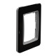 Рамка одинарная Schneider Electric Sedna Elements искусственное черное стекло SDD361801