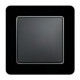 Рамка одинарная Schneider Electric Sedna Elements искусственное черное стекло SDD361801
