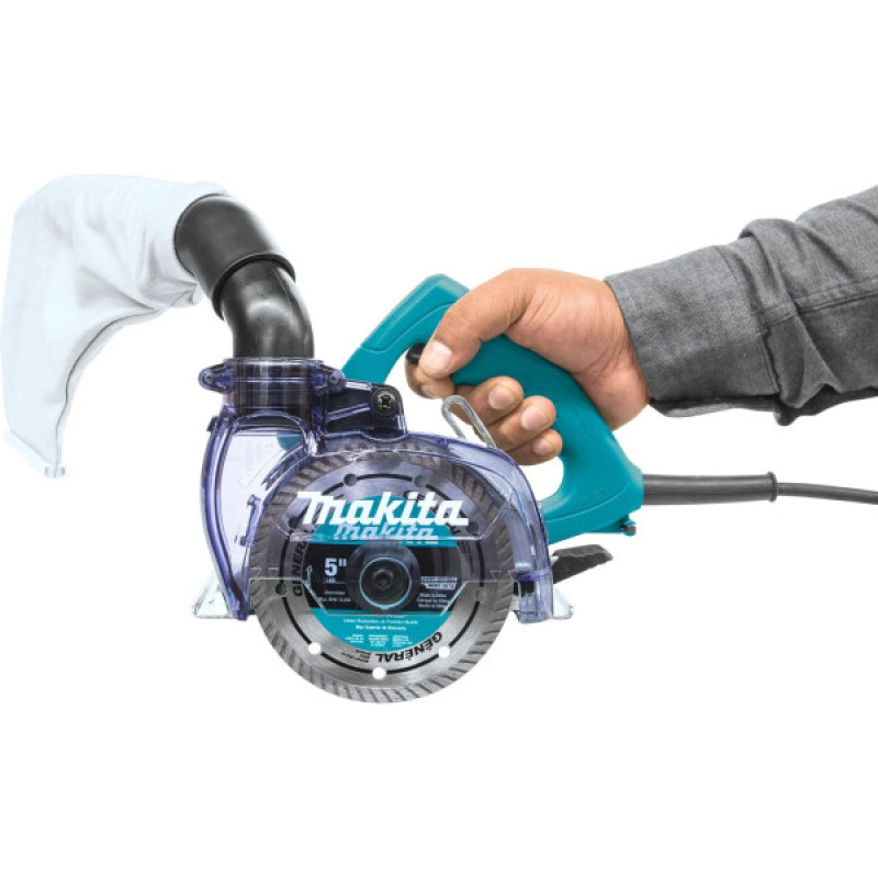 Ручная циркулярка по камню Makita 1400Вт, 125мм