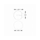 Бра, настенный светильник Zuma Line W0428-01D-F4AC Enceladus Led 1x5W 3000K 1500Lm IP20