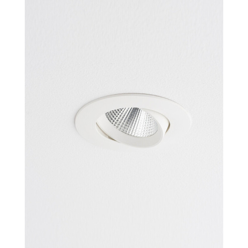 Точечный светильник Nowodvorski 10551 Egina LED 1x10W 3000K 700Lm IP20 белый