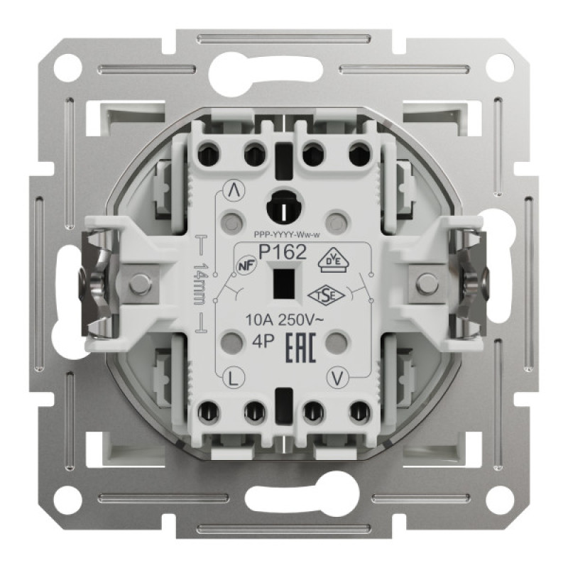 Выключатель для жалюзи Schneider Electric Asfora без рамки белый (EPH1370121)