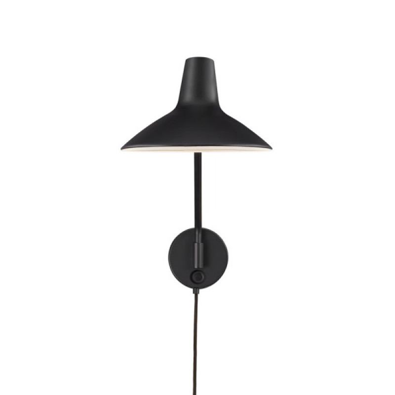 Бра, настінний світильник Nordlux 2120551003 Darci E14 1x25W IP20 чорний