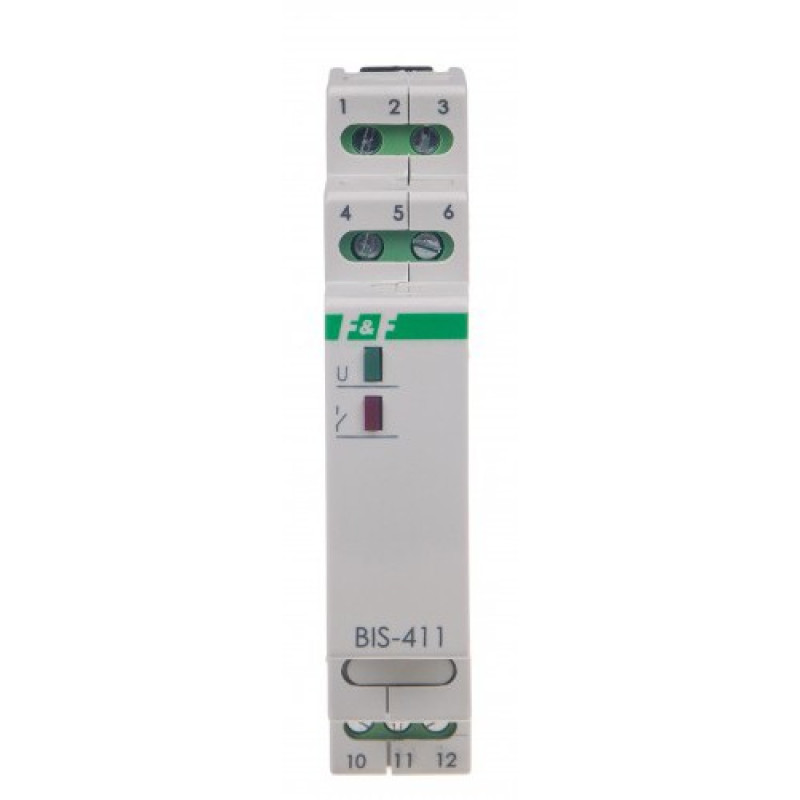 Імпульсне реле F&F BIS-411-LED (захист контактів від пускових струмів)