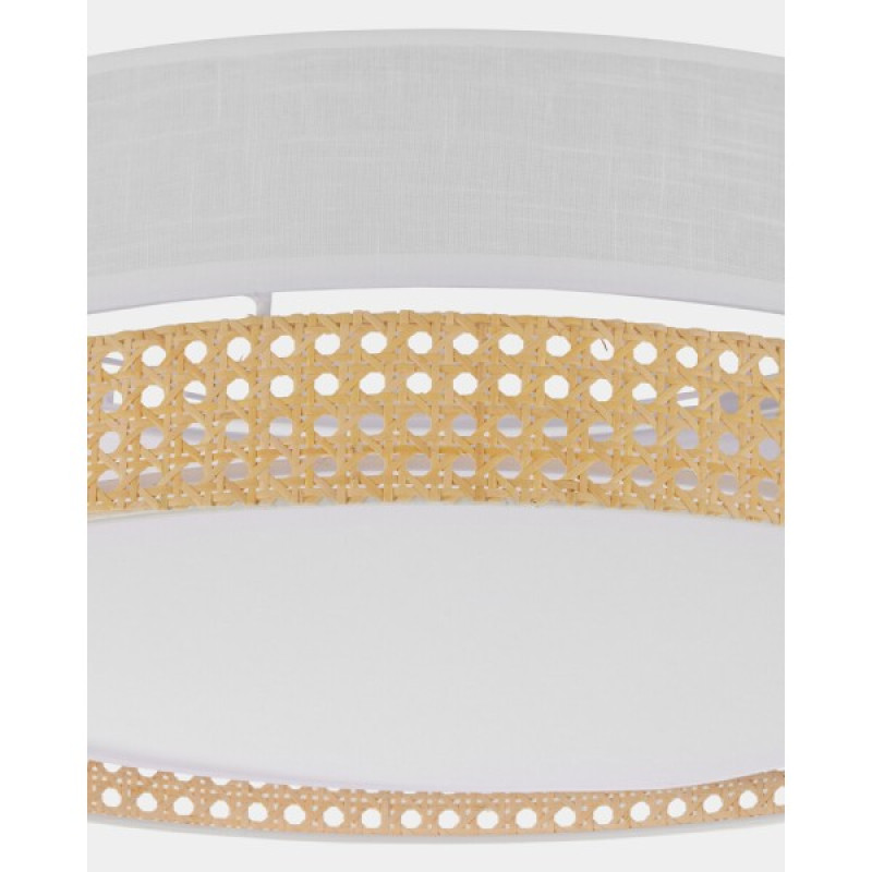 Люстра TK Lighting 6536 Paglia E27 4x15W IP20 белая
