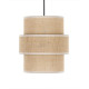 Подвесной светильник, люстра TK Lighting 5401 Calisto E27 1x15W IP20 бежевый