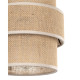 Подвесной светильник, люстра TK Lighting 5401 Calisto E27 1x15W IP20 бежевый