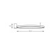Люстра Zuma Line 5905316636514 Horik LED 1x40W 3000K/4000K/6000K 4400Lm IP20 чорний