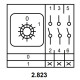 Пакетний перемикач Аско-Укрем ПКП Е9 2.823 A0110010025 (1-0 3 полюси)
