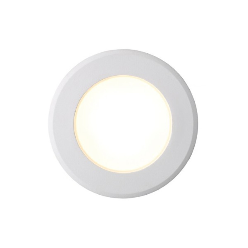 Точковий світильник Nordlux 84950001 Birla LED 1x7W 3000K 600Lm IP44 білий