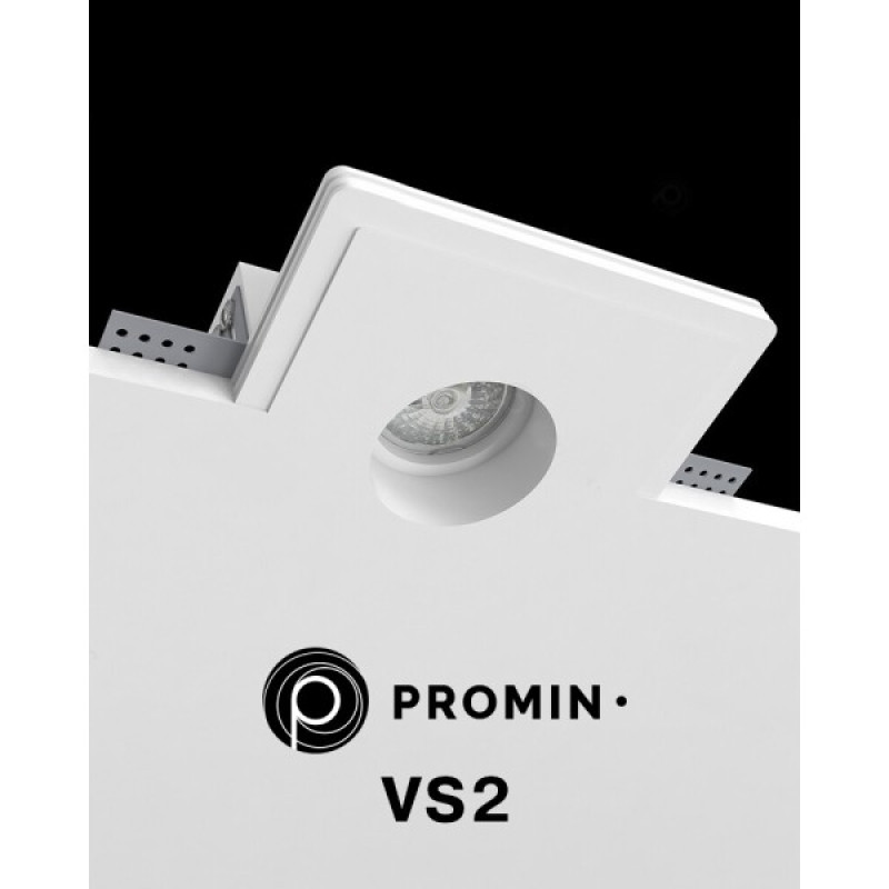Точечный светильник Promin Shine M VS2 GU10/GU5.3 1x10W IP20 Wh