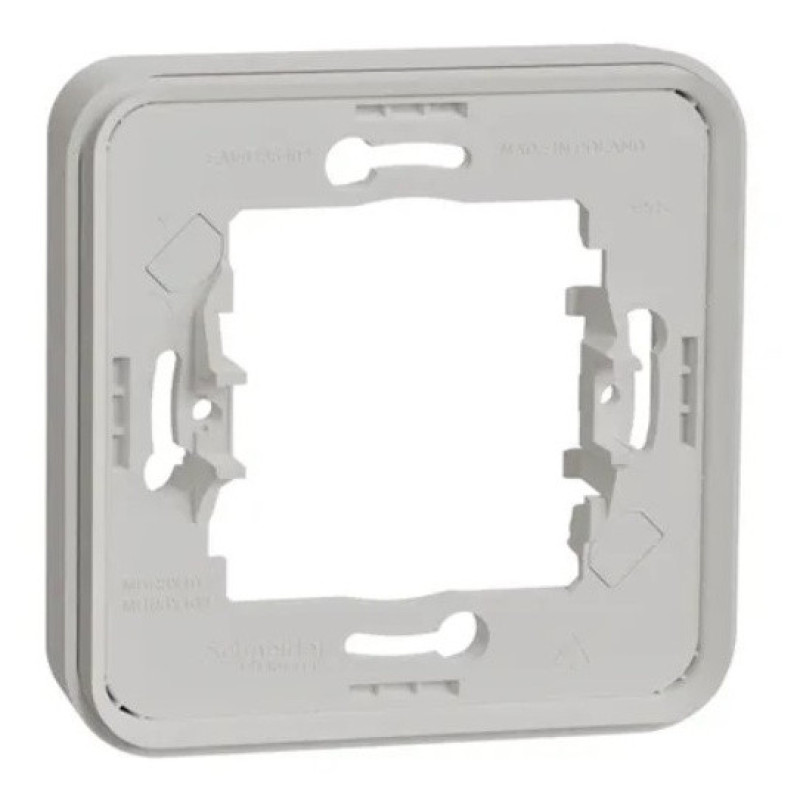 Одноместная рамка Schneider Electric MUR39107 IP55 (белая)