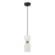 Подвесной светильник, люстра Italux PND-57602-1-BRO Monza E27 1x40W IP20 черный