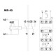 Импульсное реле с функцией «памяти» ETI 002470095 MR-42 230V AC (2x16A AC1)