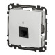 Компьютерная розетка Schneider Electric Sedna Design & Elements RJ45 кат. 5е UTP белая SDD111451