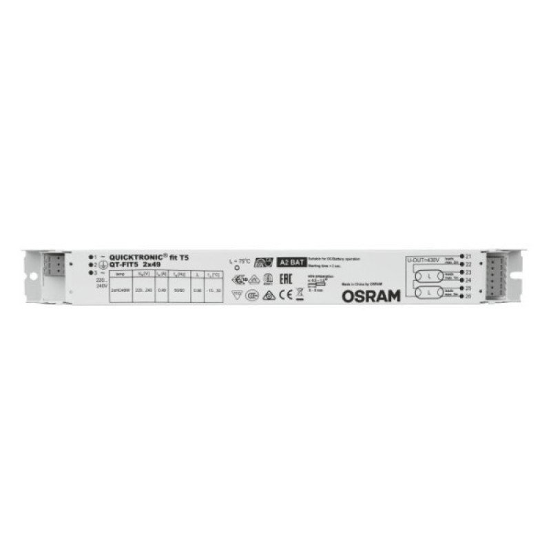 Епра Osram QT-FIT5 QT-FIT5 2X49/220-240 VS20 (4008321832153)