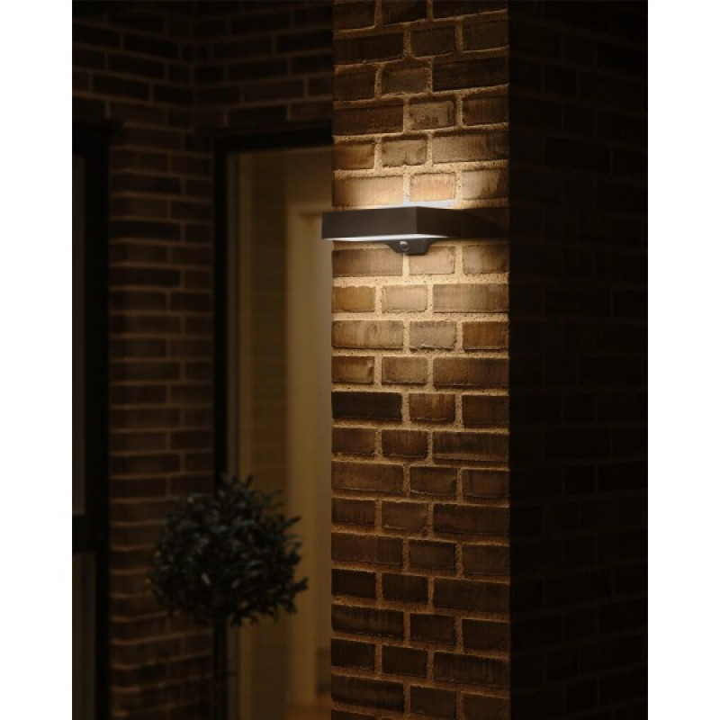 Вуличний світильник на сонячній батареї Nordlux 2518341003 Monay LED 1x5W 3000K 200Lm IP44 чорний