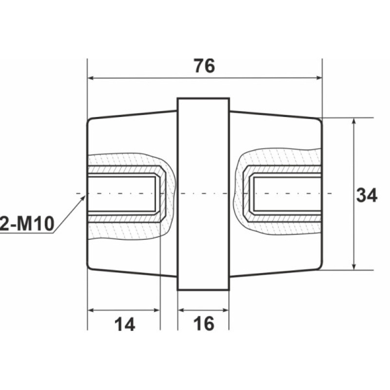 Шинный изолятор Promfactor SM7610R