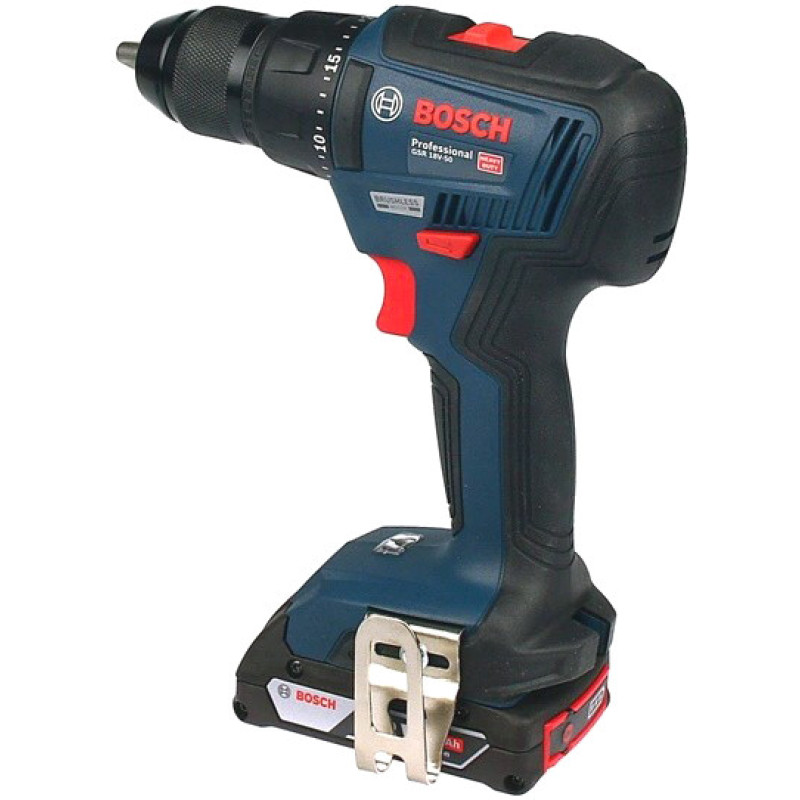 Шуруповерт-дриль Bosch Professional GSR 18V-50 (06019H5000)