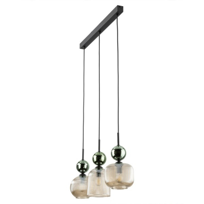 Подвесной светильник, люстра TK Lighting 11147 Sophia E14 3x10W IP20 зеленый