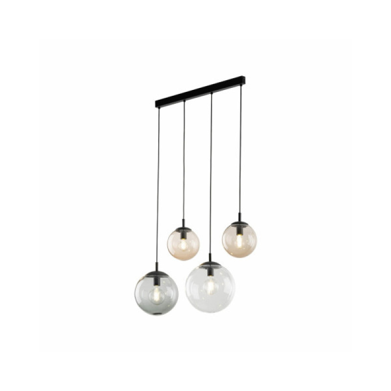Підвісний світильник, люстра TK Lighting 4795 Esme E27 4x15W IP20 Чорний
