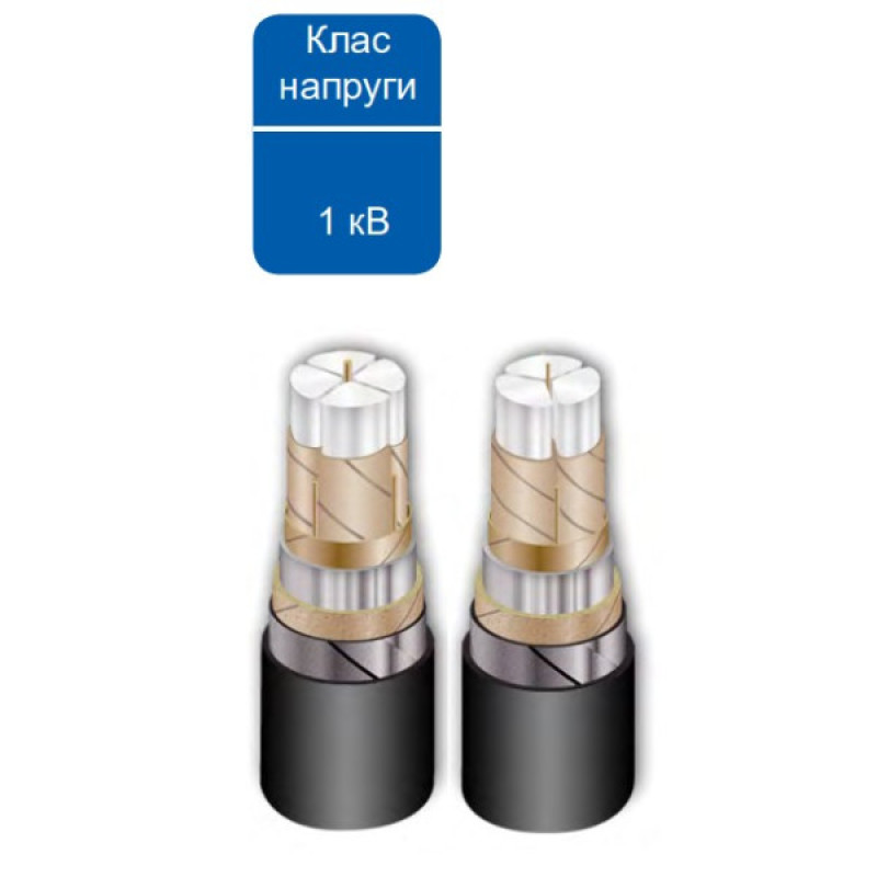 Конечная муфта для трехжильного кабеля EUTHTPP 1 3x25-50 (580410)