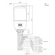 Мультифункціональна світлова колона EMAS IF05M220ZM05 із зумером 220В AC