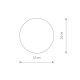 Плафон Nowodvorski Cameleon 10268 Snowball 160 IP20 Wh