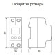 Реле напряжения DigiTOP VP-40A M2R (красный индикатор)